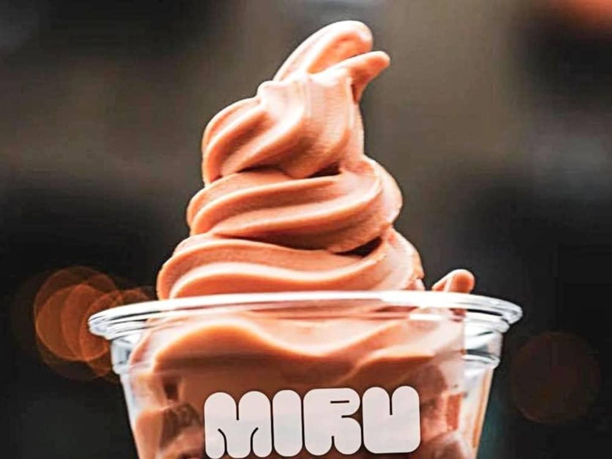 soft serve ice cream