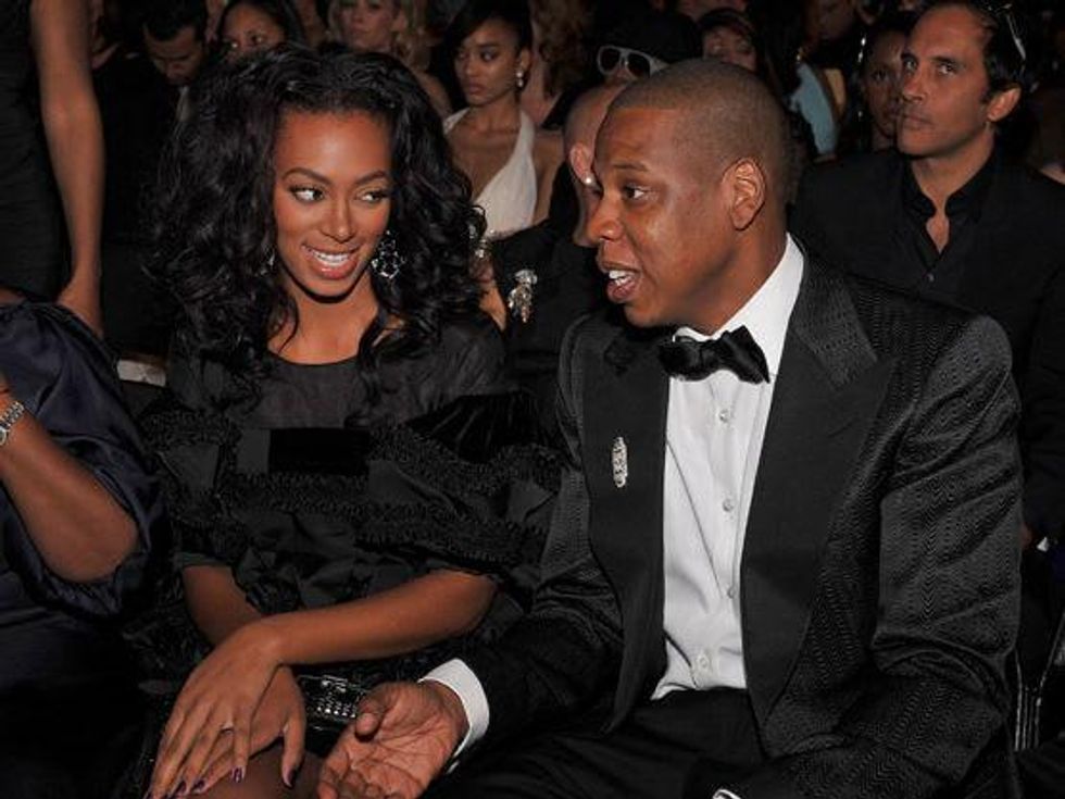 Solange and Jay Z