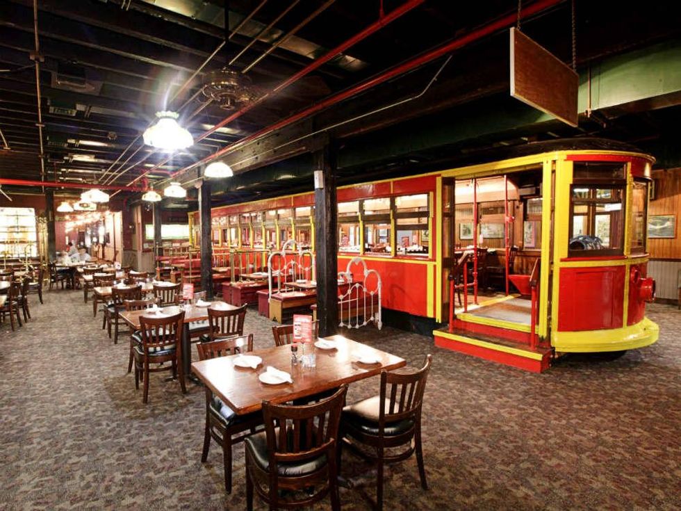 Spaghetti Warehouse trolley