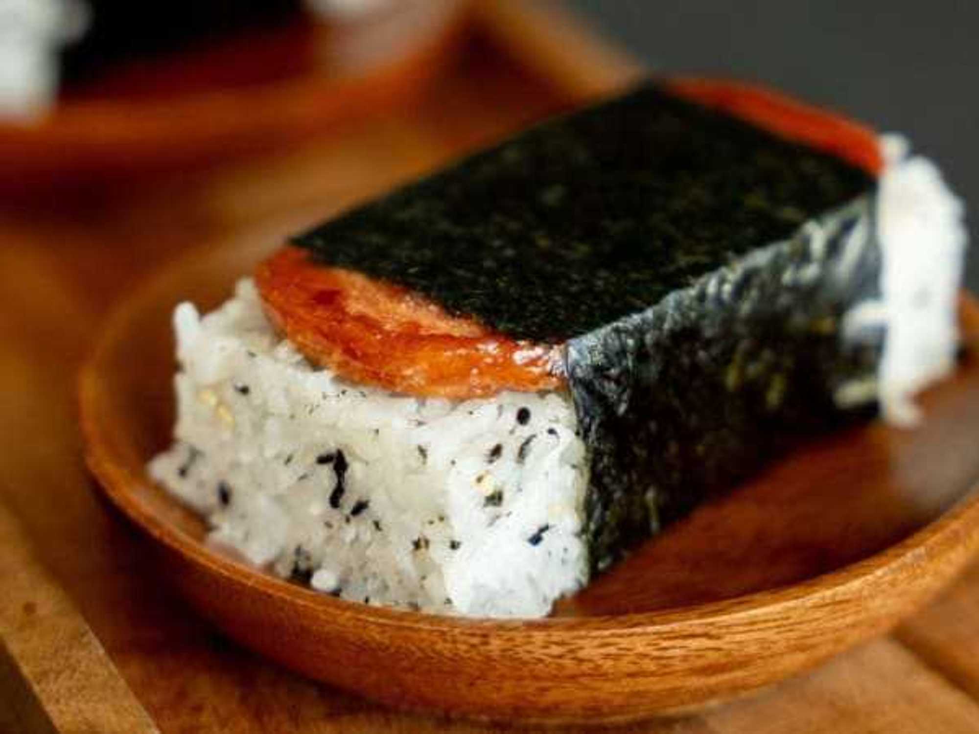 Spam musubi Mo'Bettahs