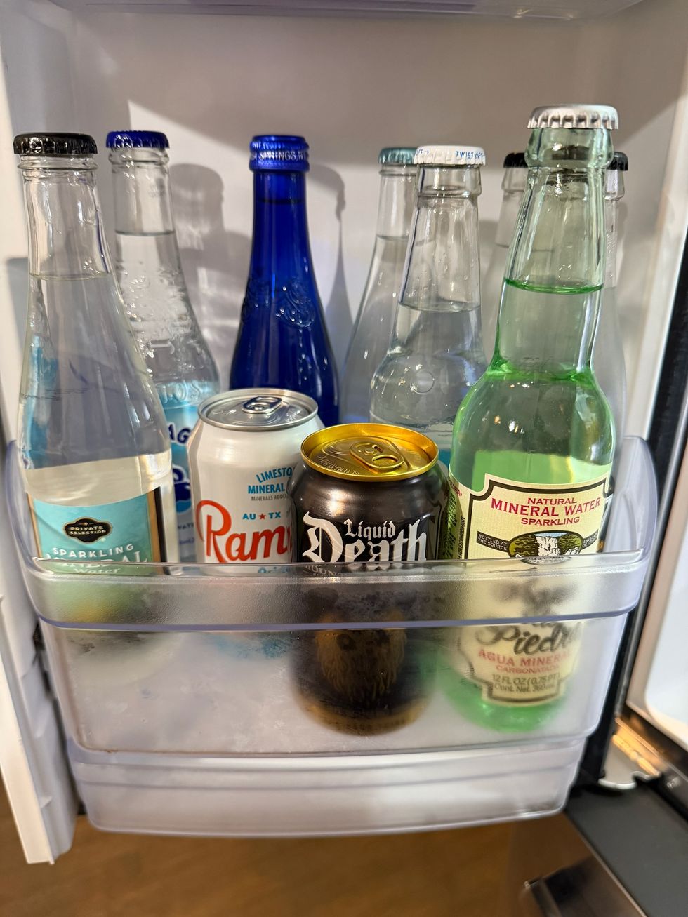 Sparkling water taste test