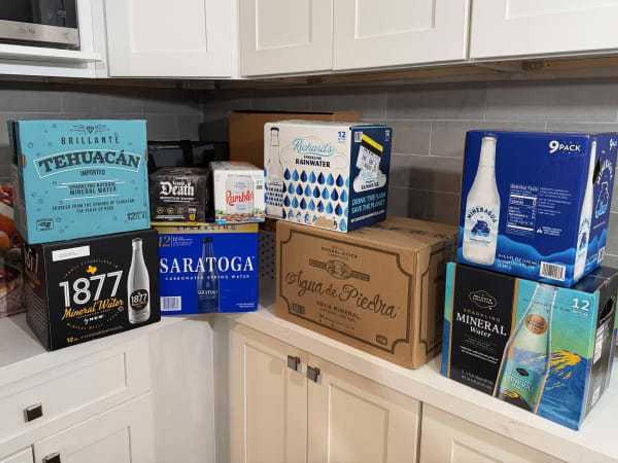 Sparkling water taste