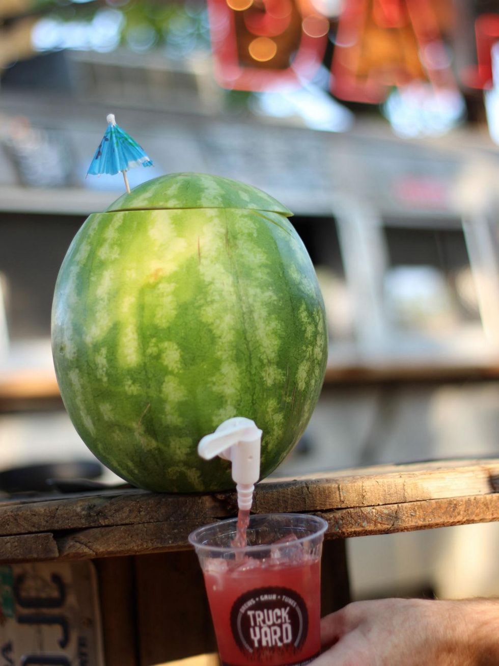 Spiked watermelon, Truckyard