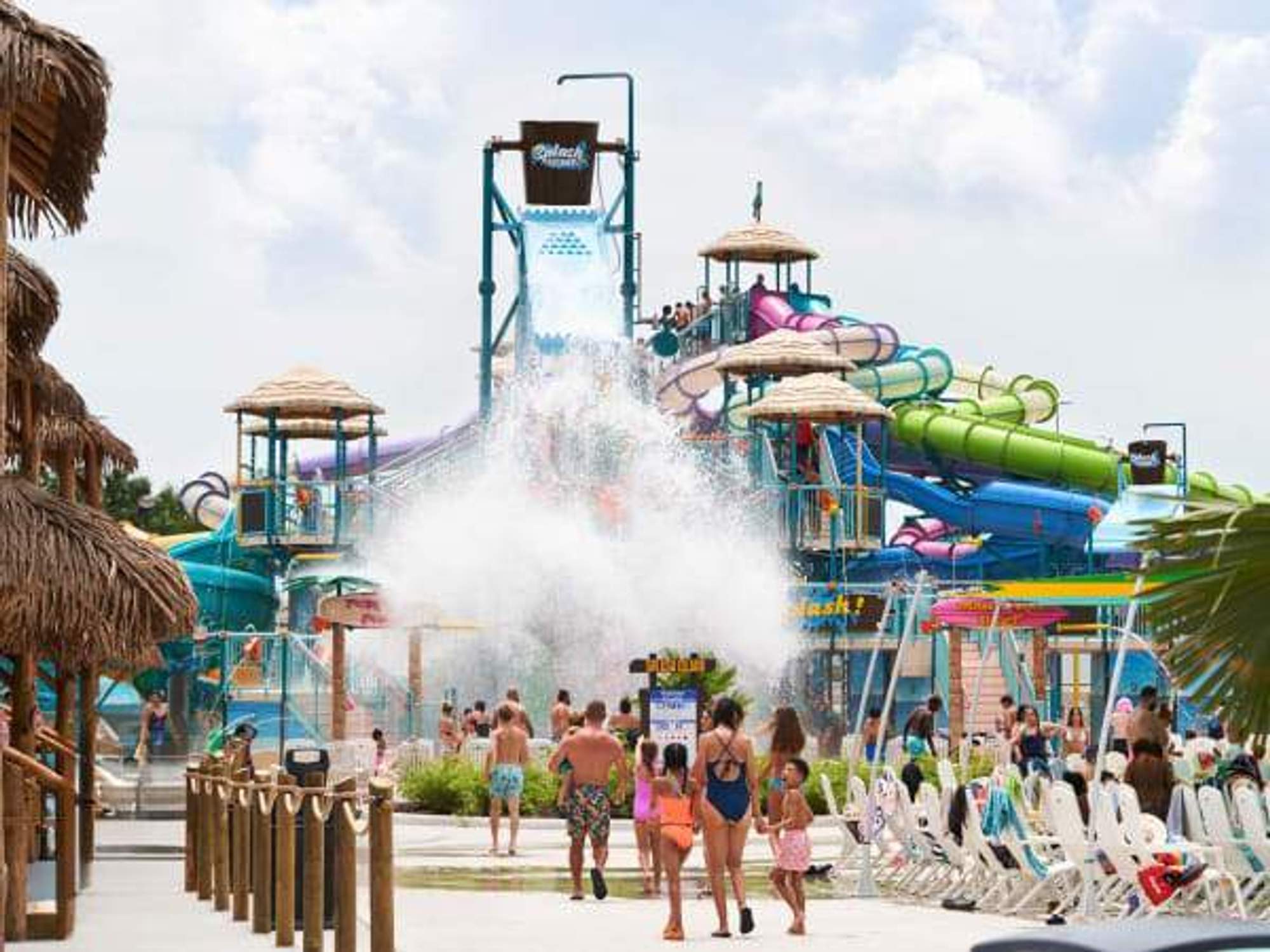 Splash Island at Six Flags Hurricane Harbor Arlington