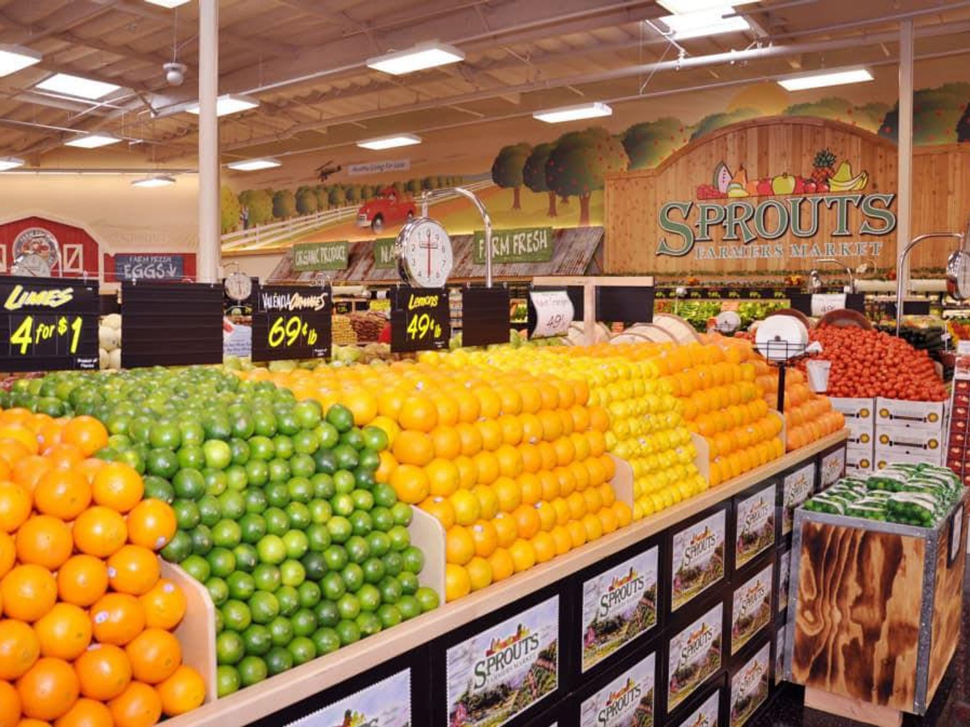 Sprouts Farmers Market produce section