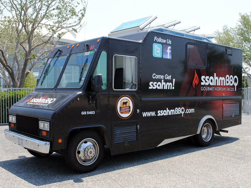 Ssahm BBQ food truck in Dallas
