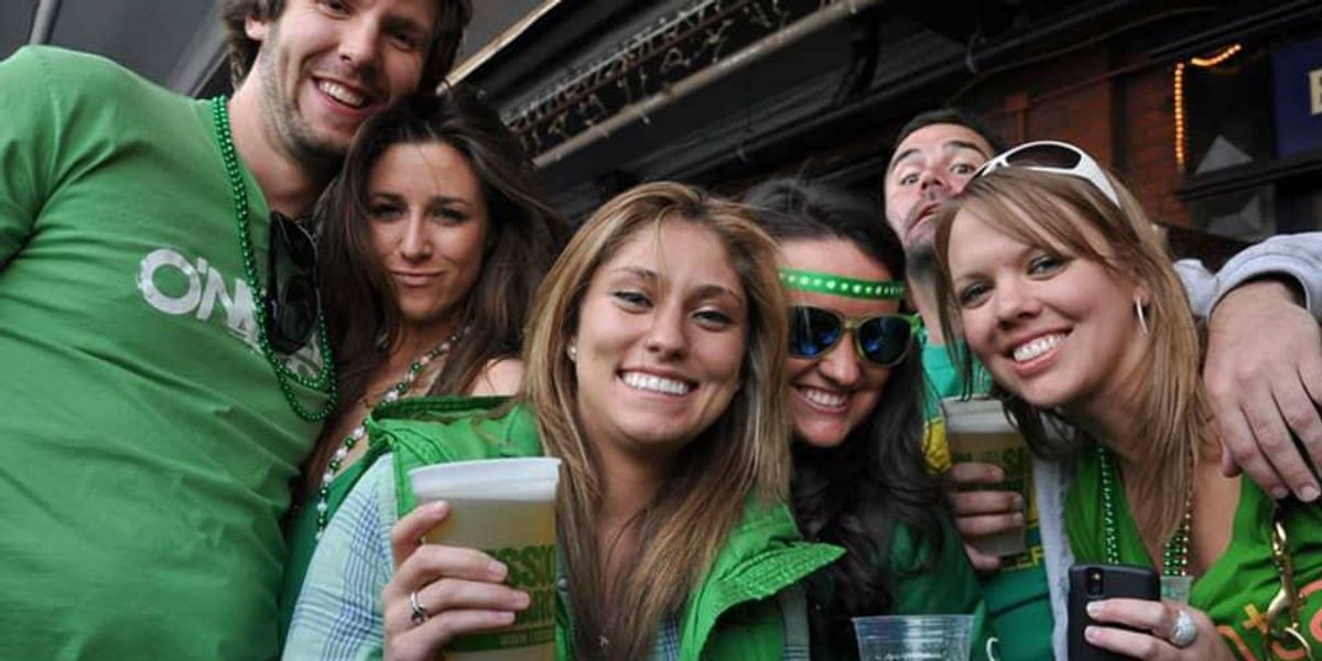 St. Patrick's Day block party on Dallas' Greenville Avenue officially