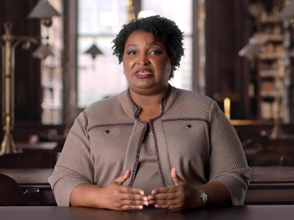 Stacey Abrams in All In: The Fight for Democracy