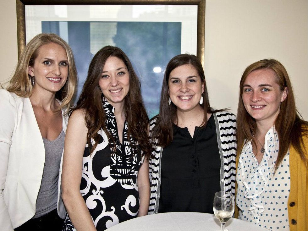 Stacy Williamson, Laura May, Alicia Sibert, Elizabeth Young, Orix Foundation Dinner