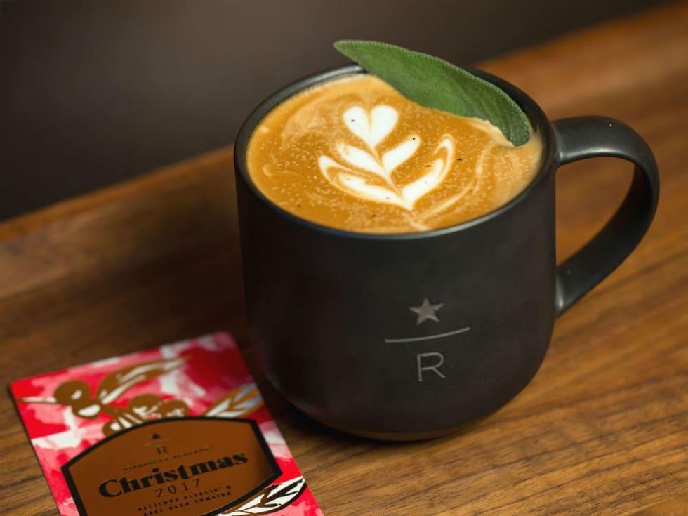 Starbucks juniper latte