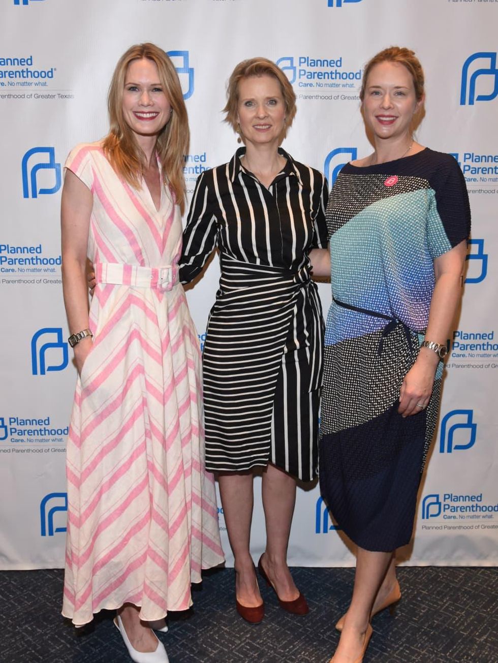 Stephanie March, Cynthia Nixon, Charlotte March