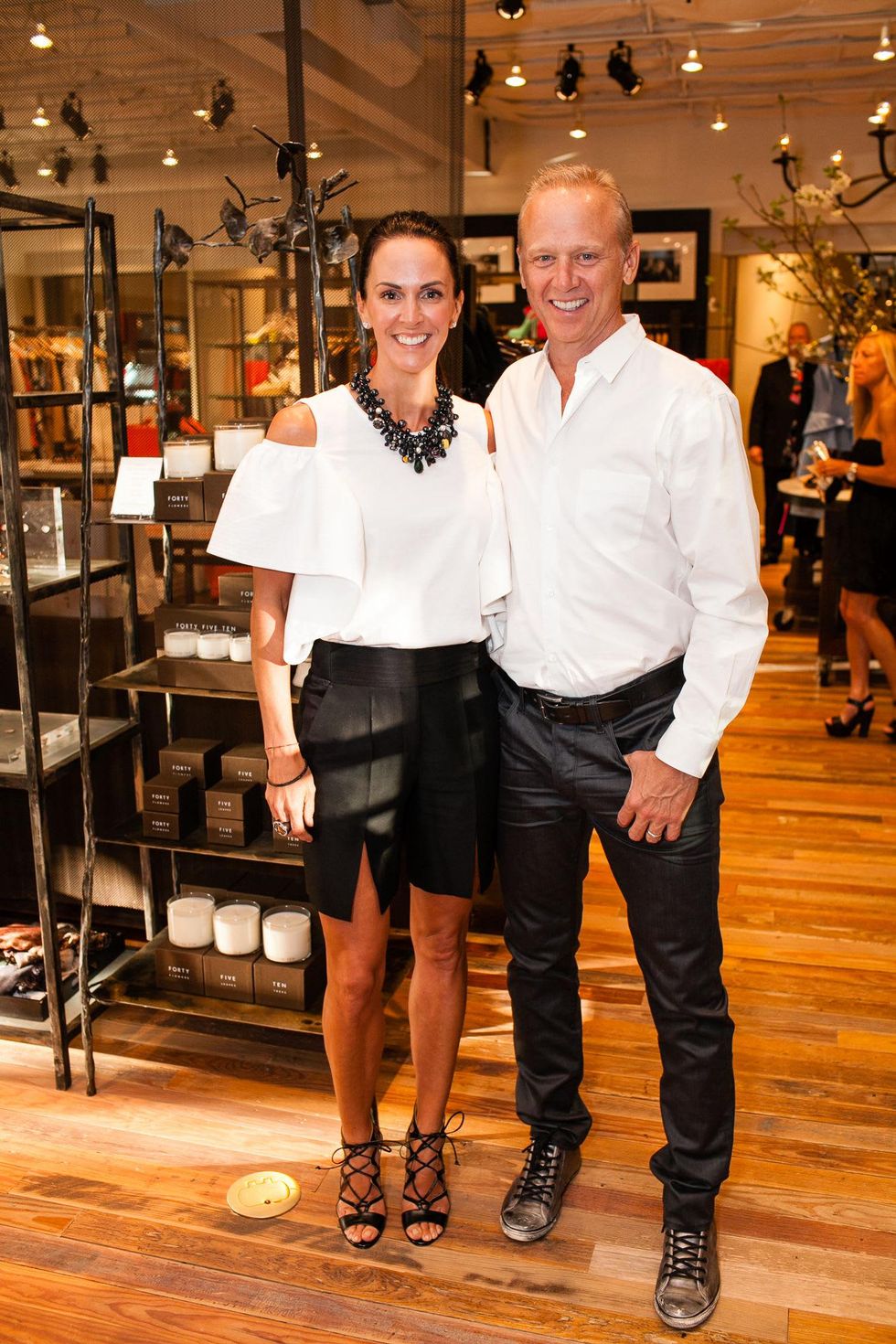 Stephanie Roberts, J.R. Roberts at Forty Five Ten