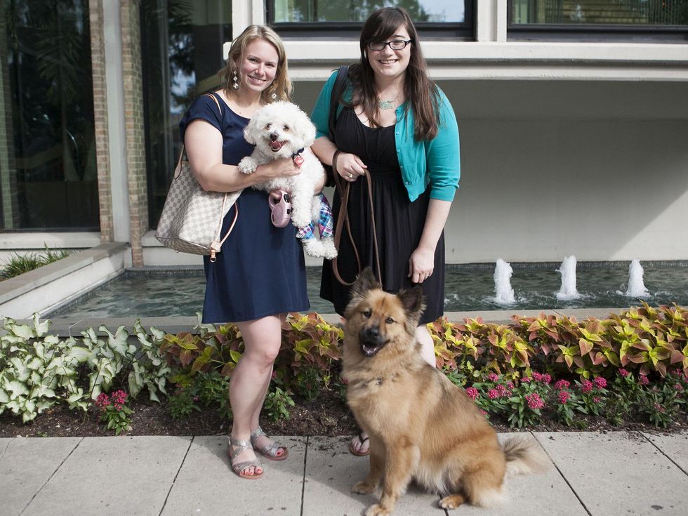 Stephanie Thornhill, Baxter, Katie Regan, Max, SPCA, Hotel Palomar