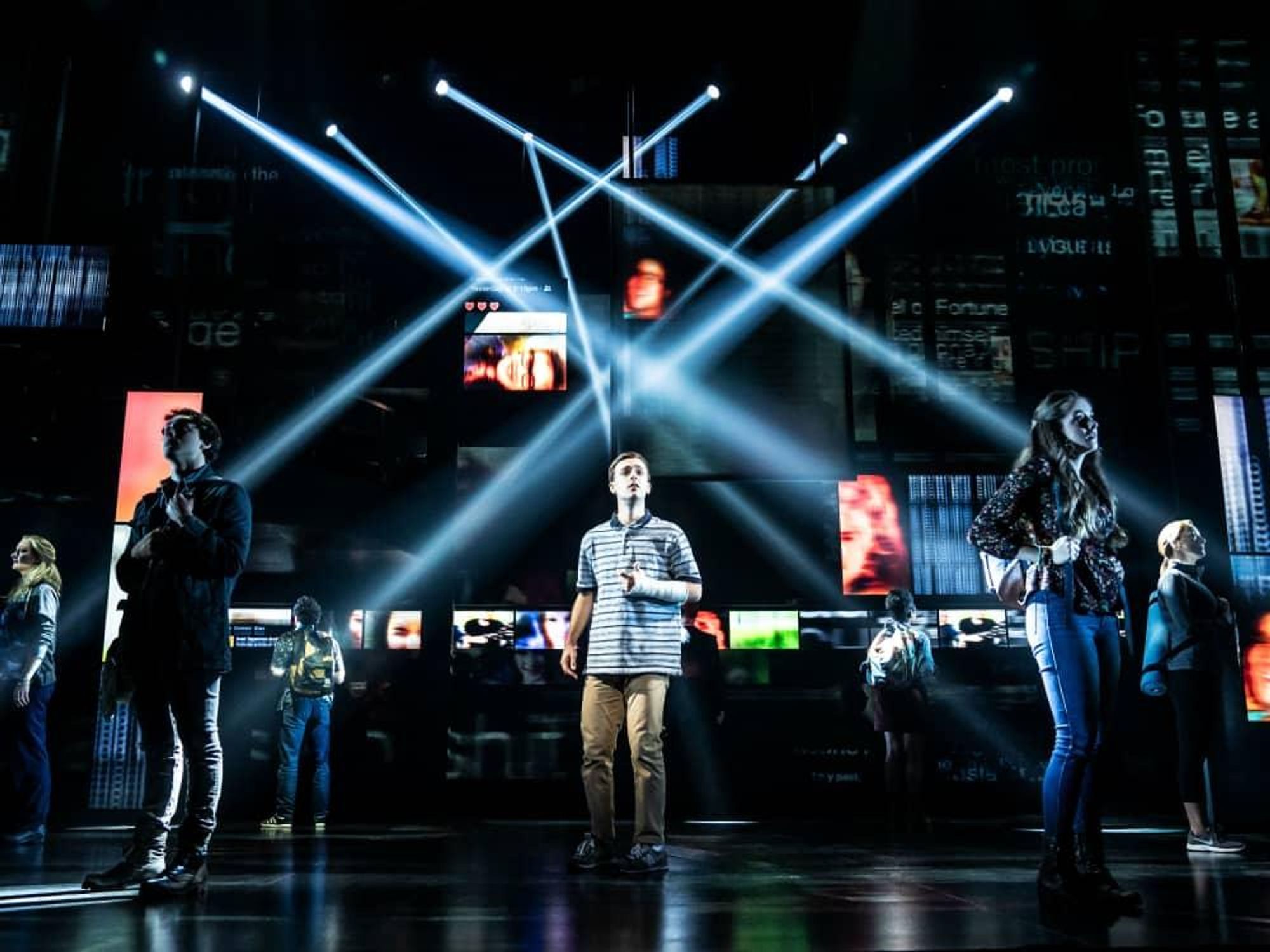 Stephen Christopher Anthony and the North American Company of Dear Evan Hansen
