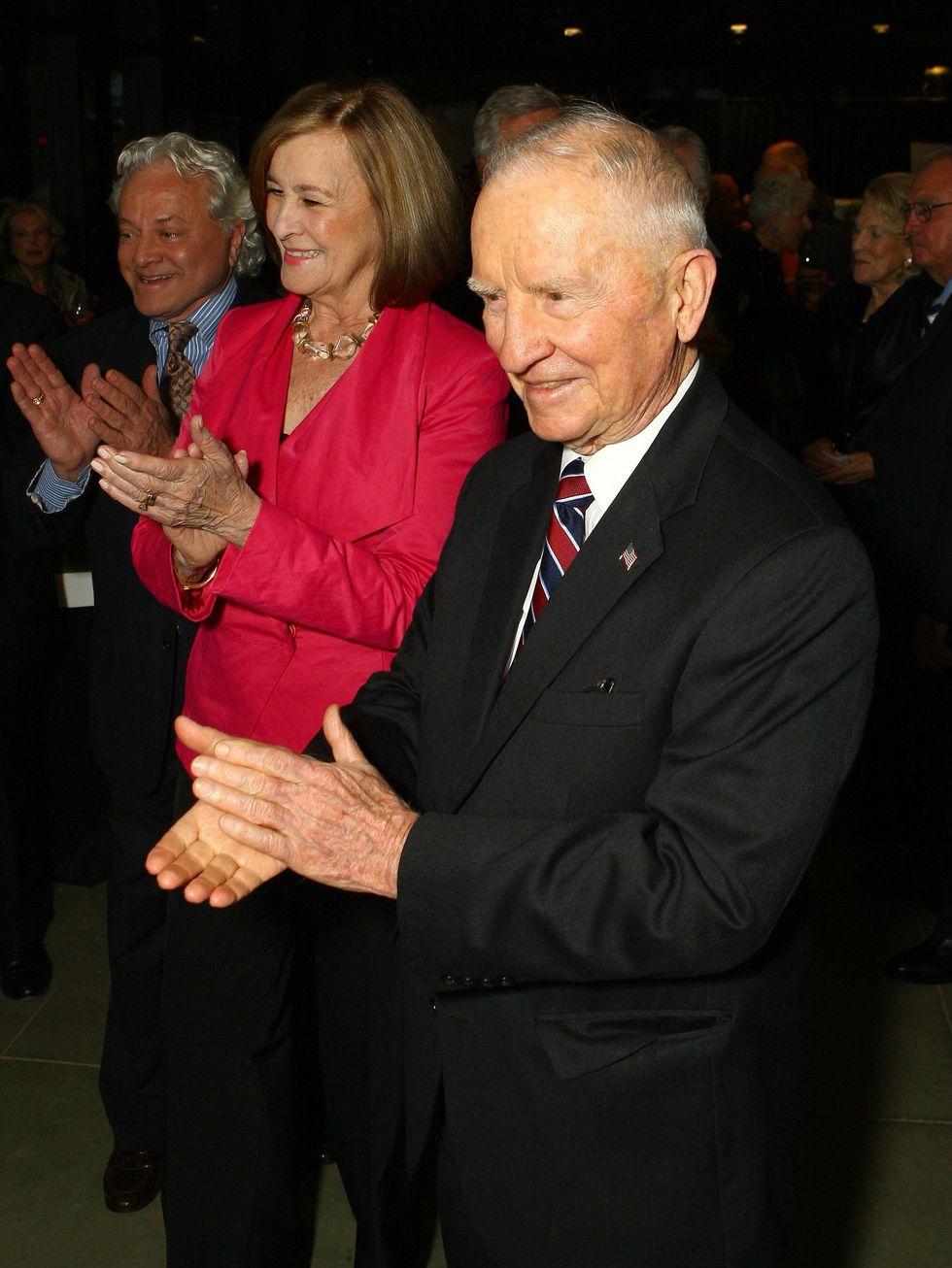 Stephen Stefanou, Gail Thomas, Ross Perot, Trinity Trust, Toast to the Trails