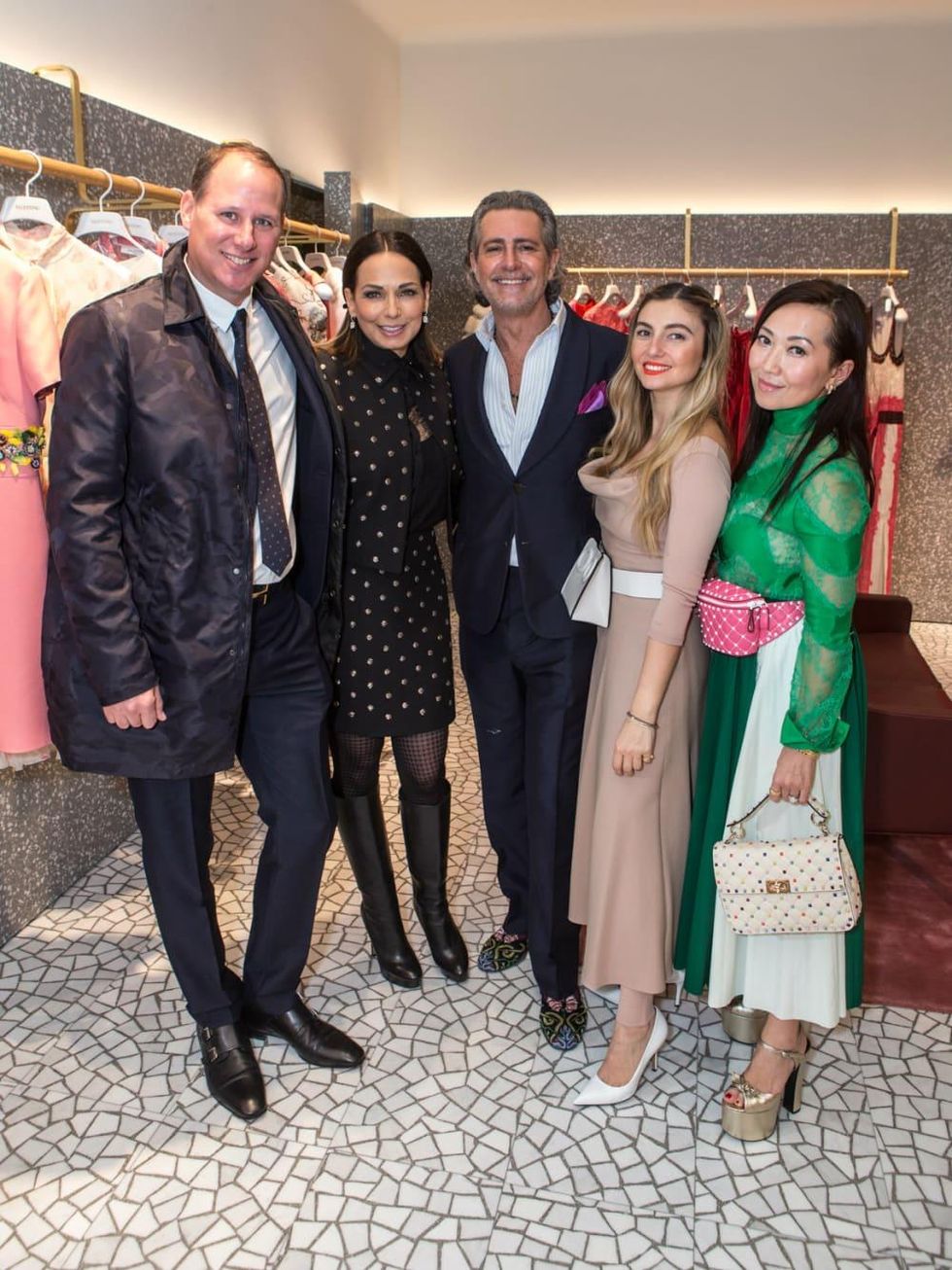 Chic Dallasites strut out for Valentino boutique grand opening ...