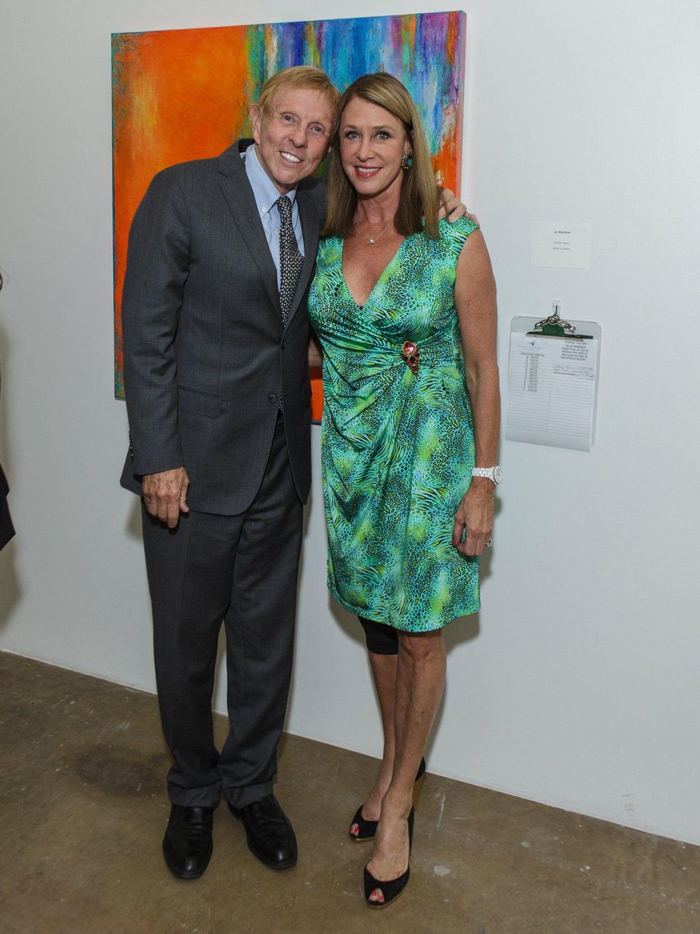 Steve and Barbara Durham, luncheon co-chairs.