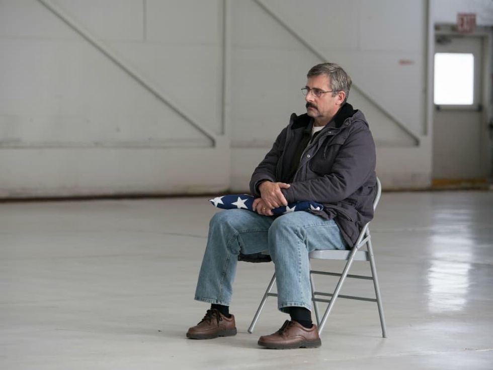 Steve Carell in Last Flag Flying