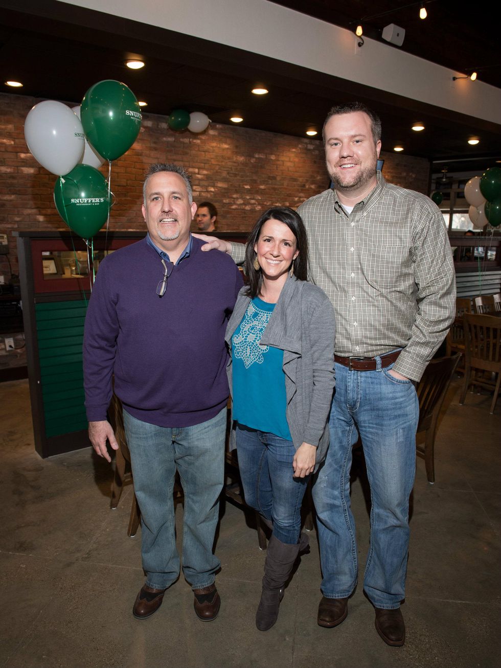 steve chambers, lindsay hertz, brian livingston, snuffers opening