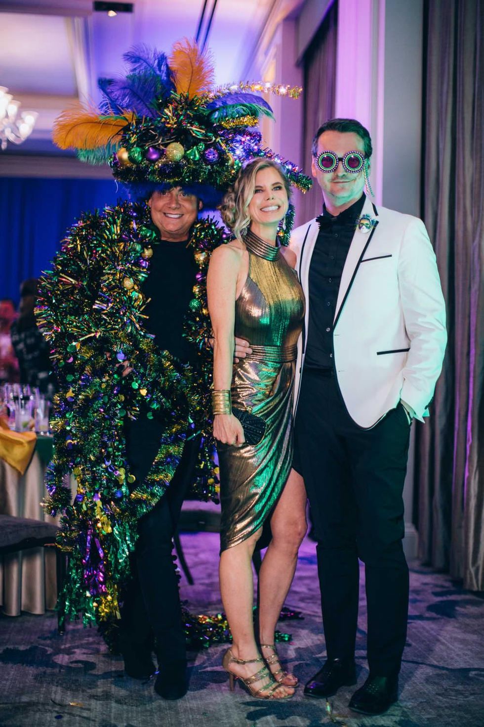 Steve Kemble, Allison Volk, Chad Collom