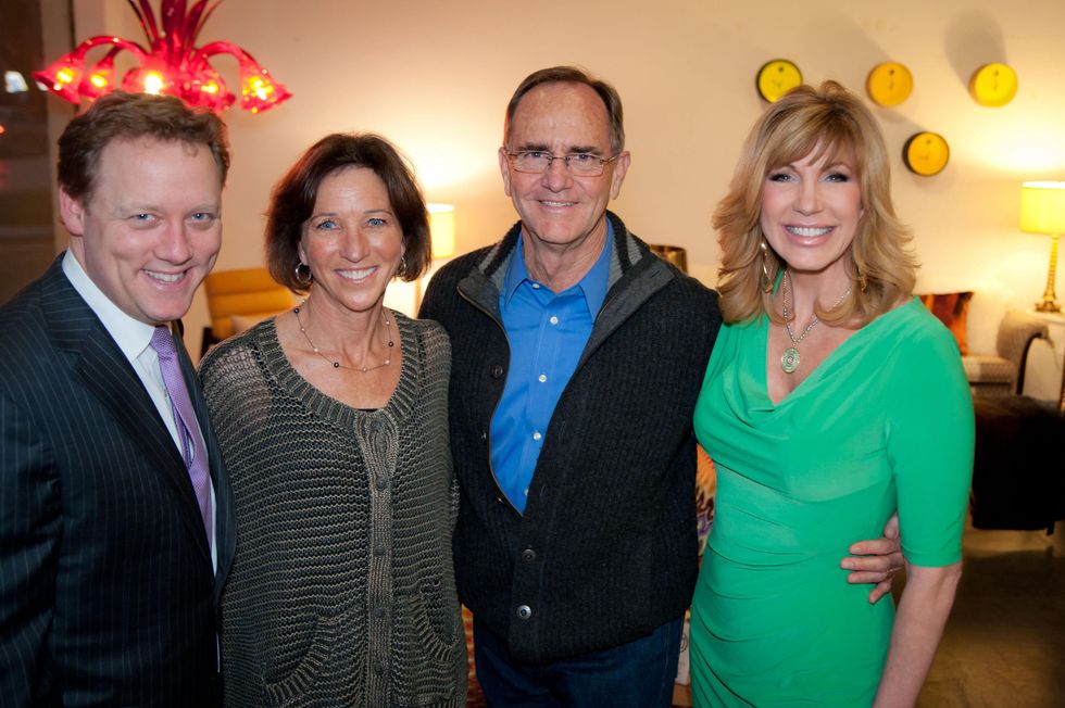 Steven Fenton, Maggie Riba, George Riba, Leeza Gibbons