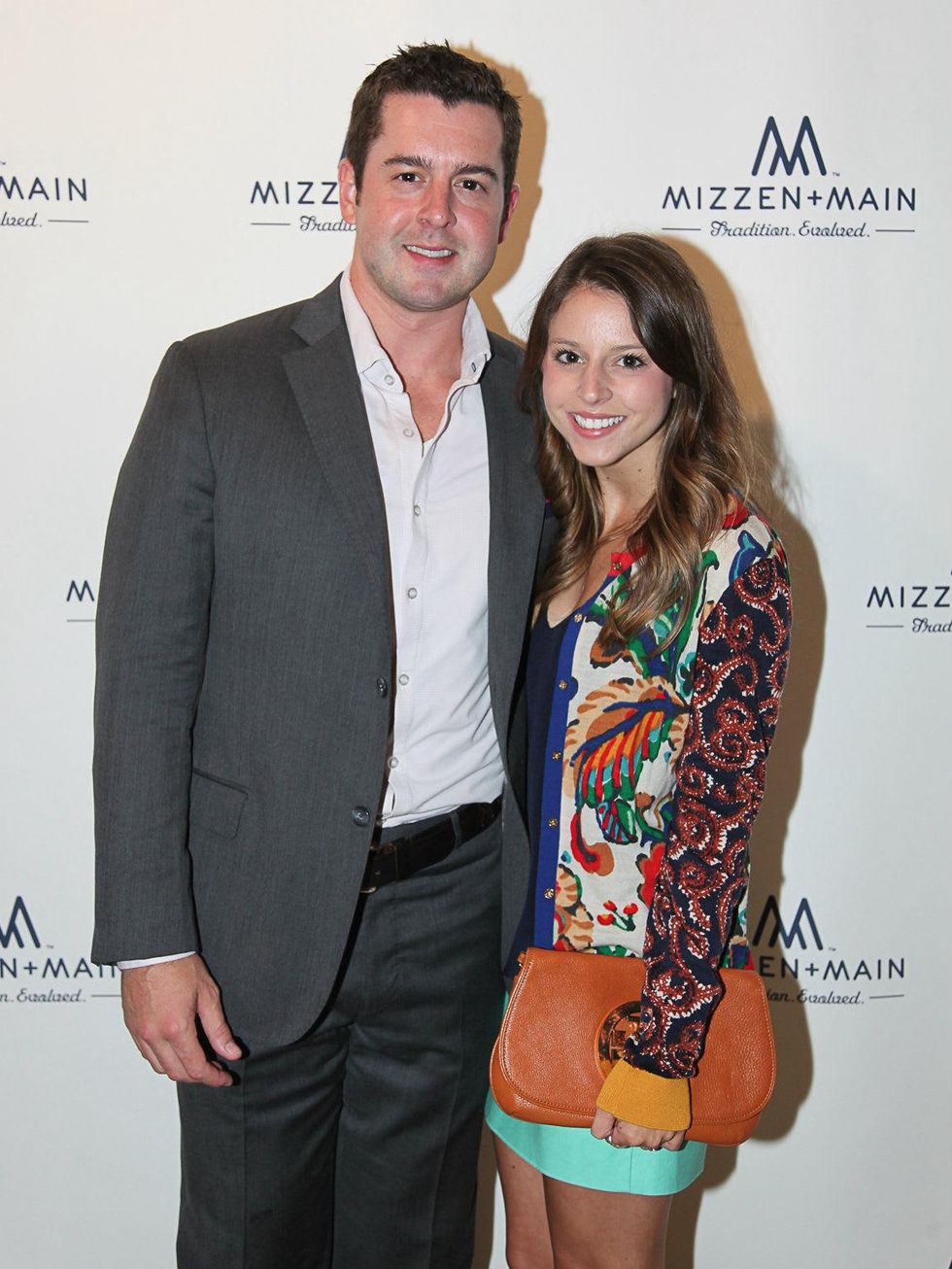Steven Stroud and Paige Hadd at Mizzen+Main 2 year anniversary
