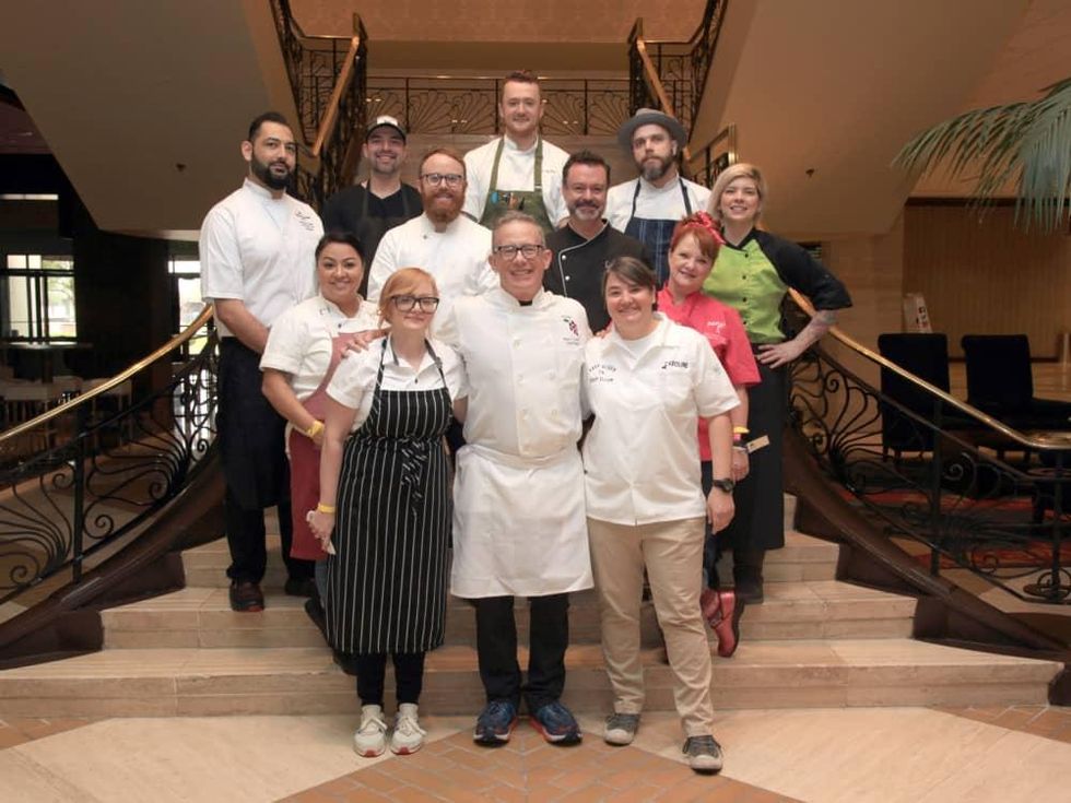 Stewpot Soup's On luncheon 2019 chefs