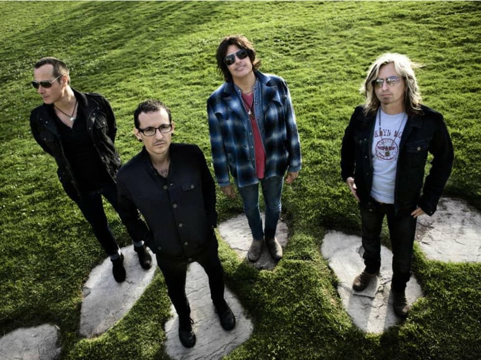 Stone Temple Pilots with Chester Bennington