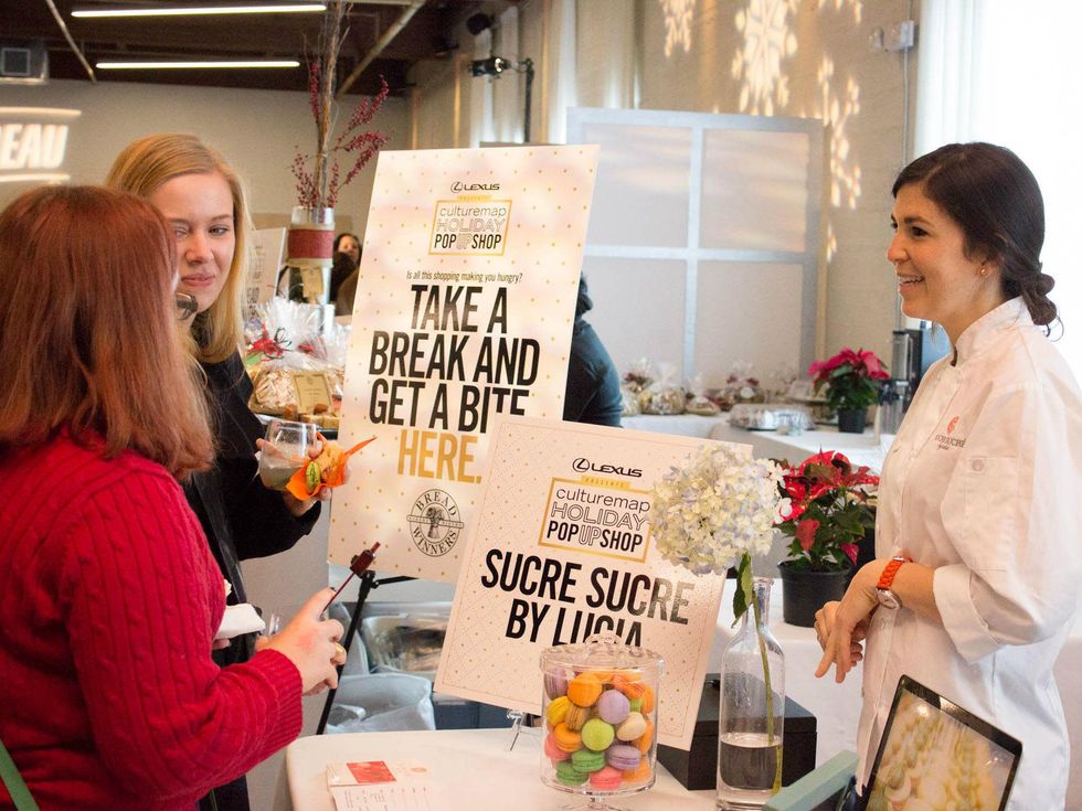 Sucre Sucre by Lucia at CultureMap Holiday Pop-up Shop 2014