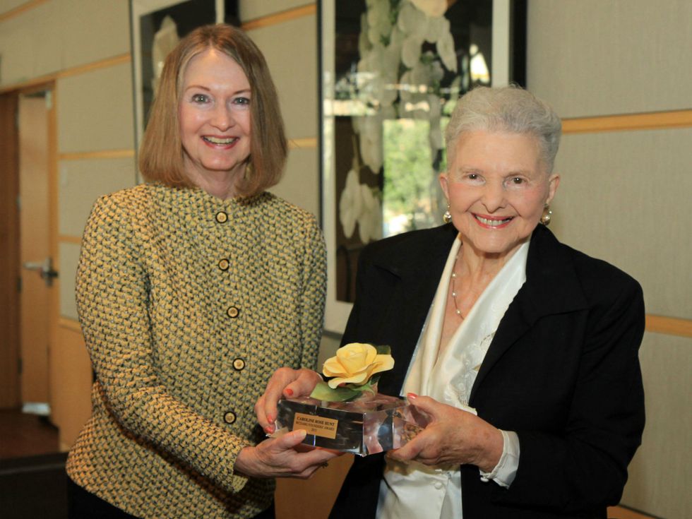 Sue Ringle, Caroline Hunt- 2015 Founders Award