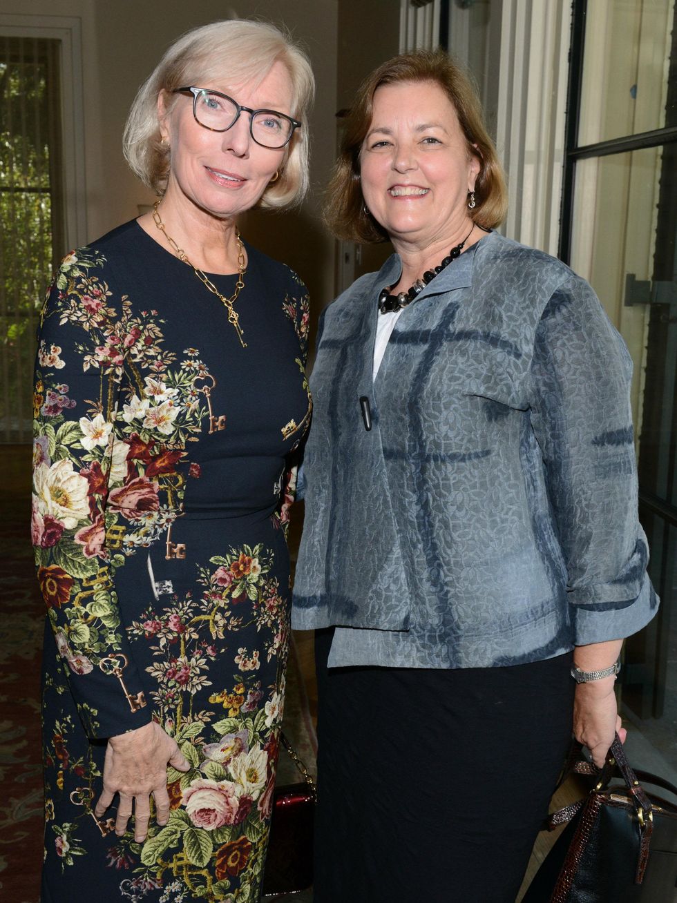 Sue S. Bancroft, chair, TWU Board of Regents; Mary P. Wilson, vice chair, TWU Board of Regents