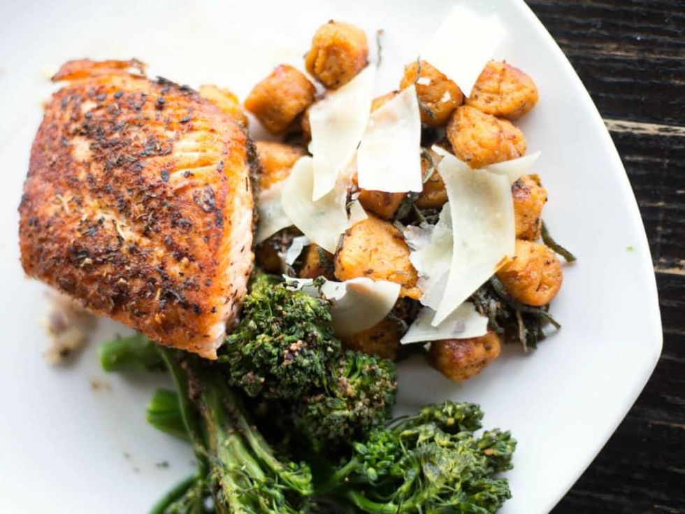 Sundown at Granada salmon