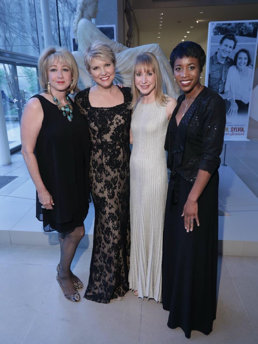 Susan Arledge, Lolette May, Mary Yost, Claudia Coleman