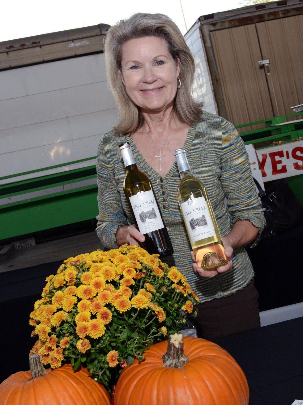 Susan Auler of Fall Creek Vineyards at 2014 Raiser Grazer