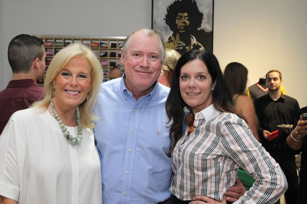 Susan Carter, Dr. Bux Burkehead, Shelley Tims, Bone Bash Kickoff