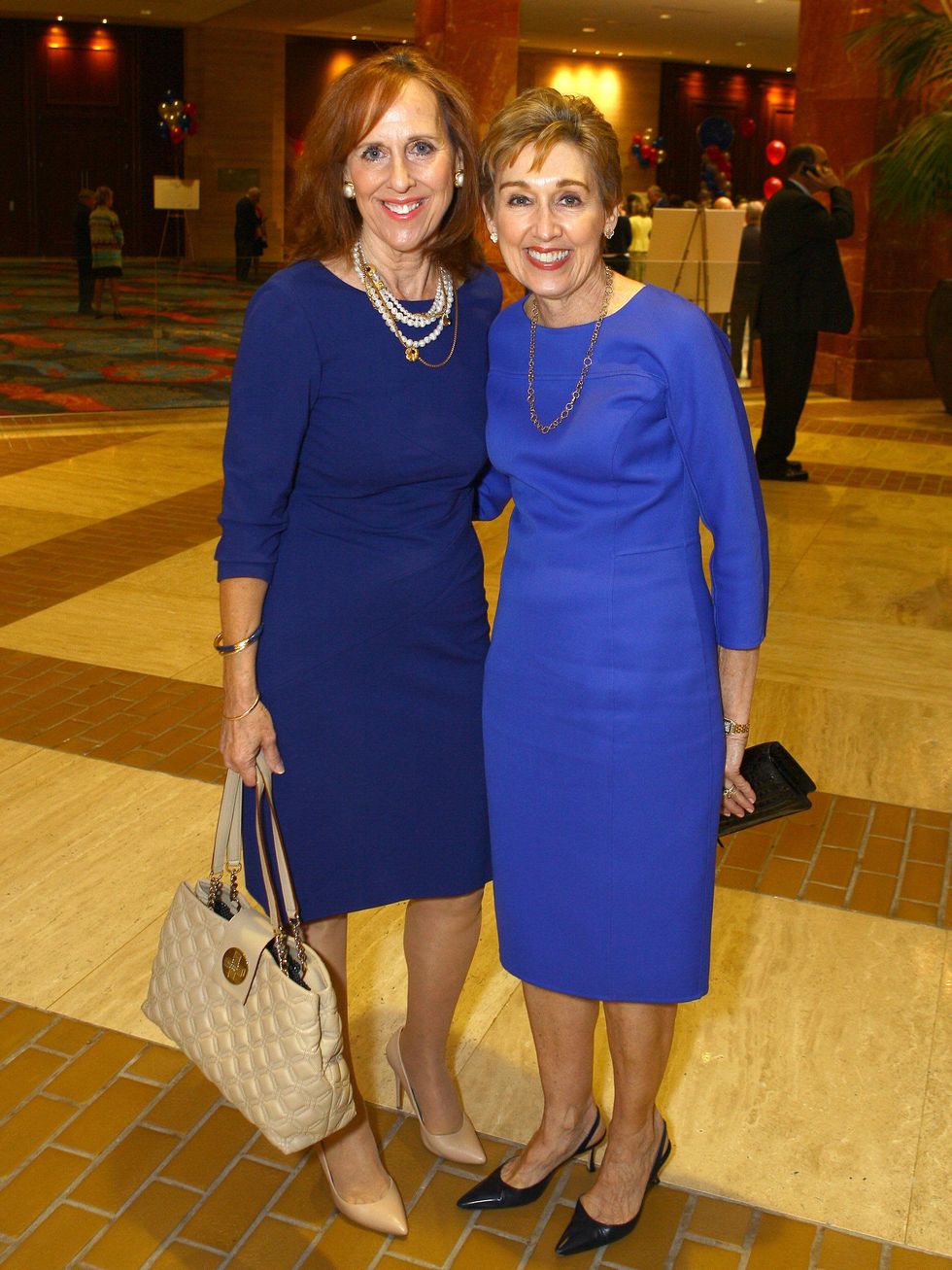 Susan Farris, Suzy Gekiere, Genesis, luncheon