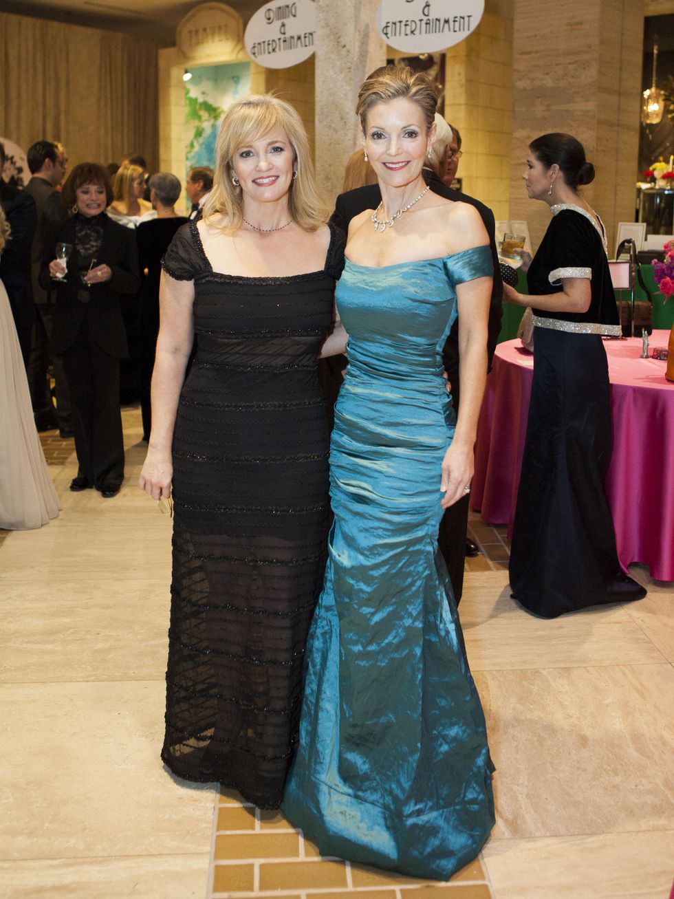 Susan McSherry, Katherine Coker, crystal charity ball, hilton anatole