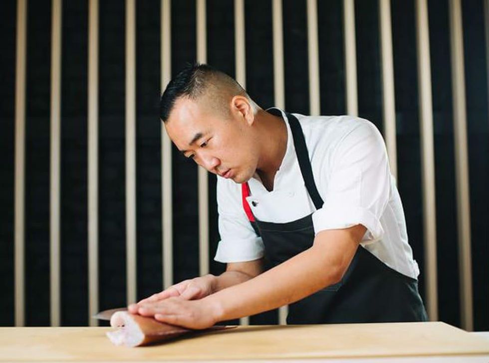 Sushi chef Jimmy Park
