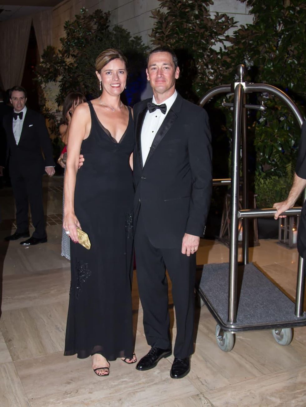 Suzie Conley in Vera Wang, Robert Conley