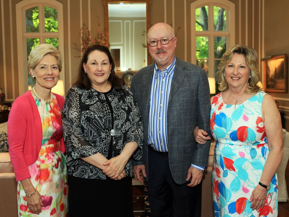 Suzy Rhodes, Barbara Hunt Crow, Alan Rister, Bettye Slaven, Flora Award Announcement Party