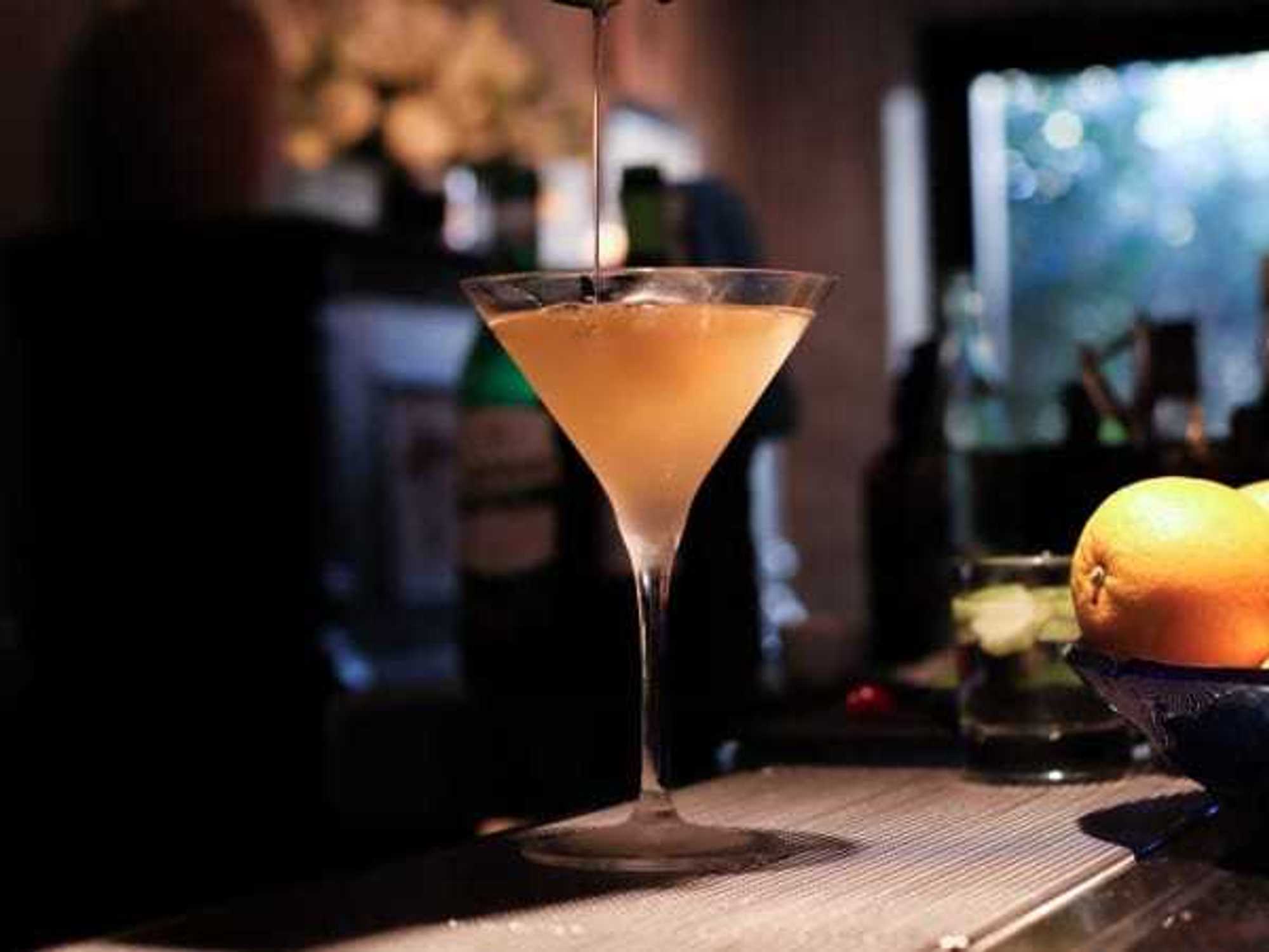 Sylvestro's cocktail menu emphasizes artisanal techniques and fresh ingredients.