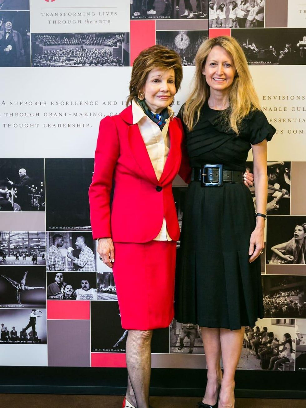 TACA silver cup luncheon 2018, Lee Cullum, Lynn McBee