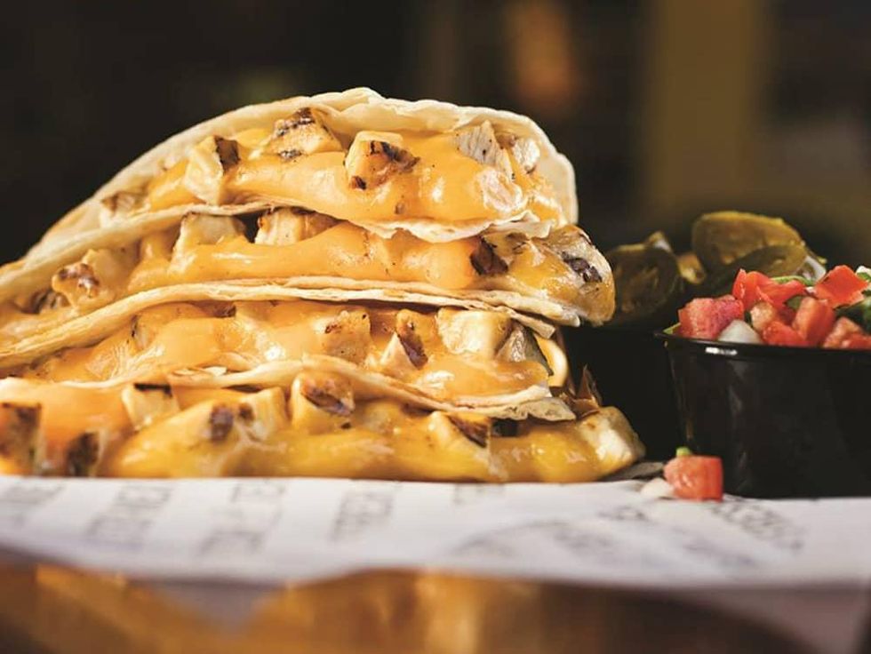 Taco Bueno quesadillas