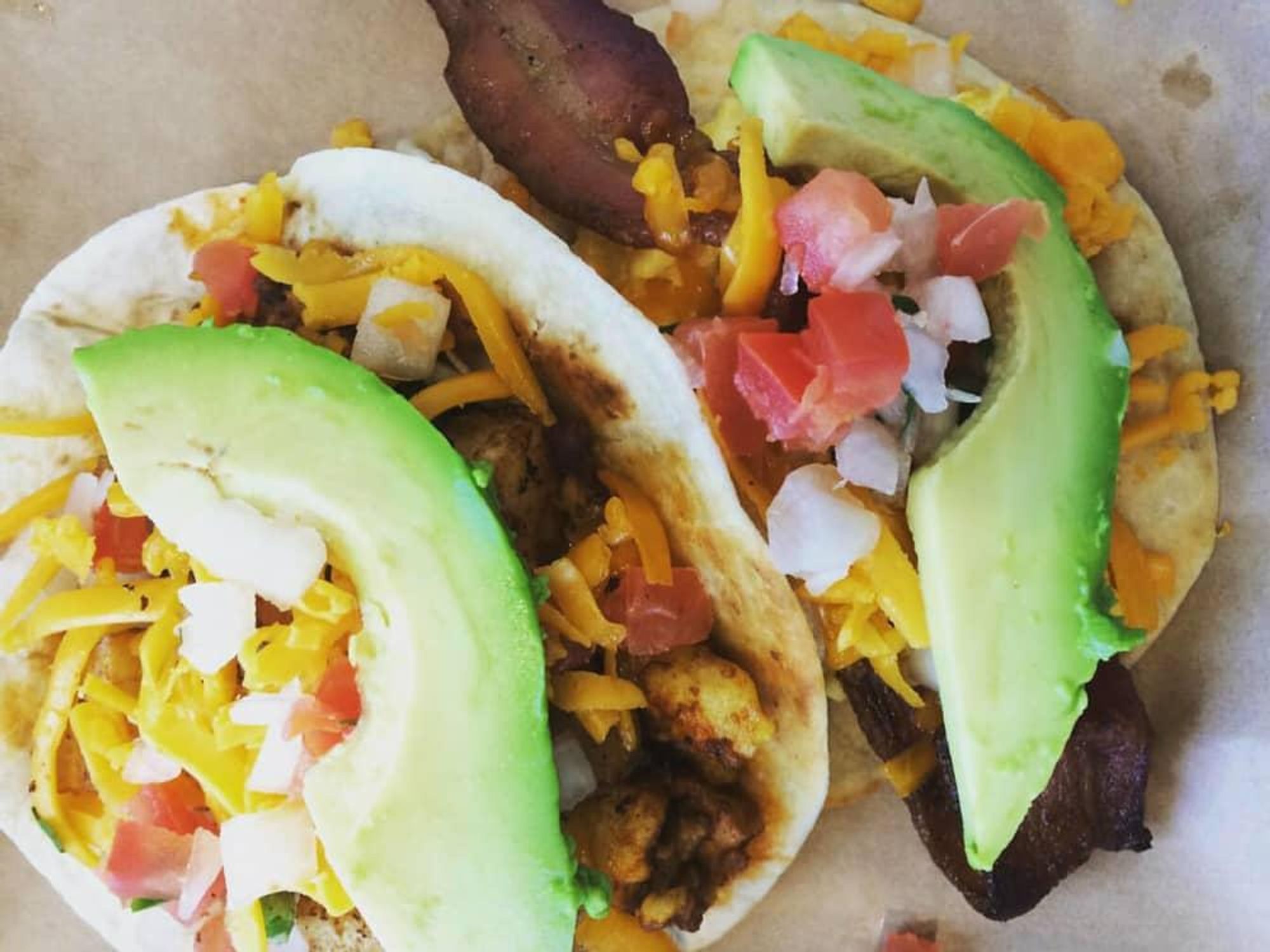 Taco Heads breakfast taco