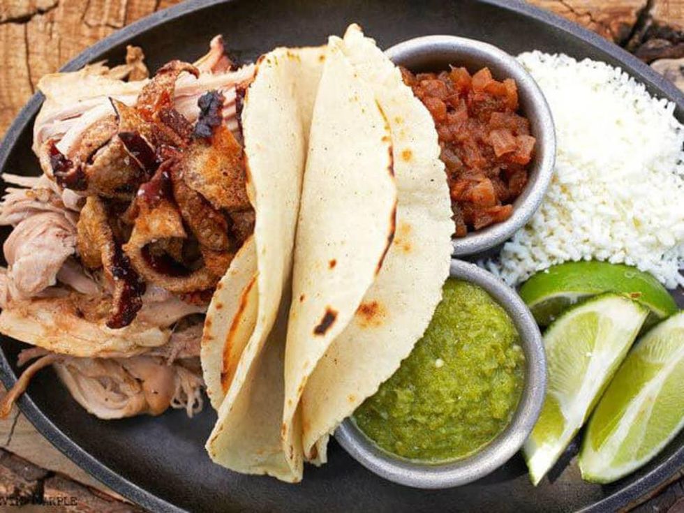 Tacos at Woodshed Smokehouse in Fort Worth