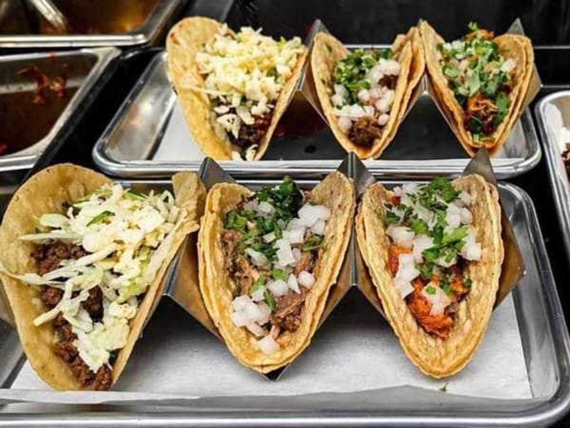 Tacos from Ollie's Azul House