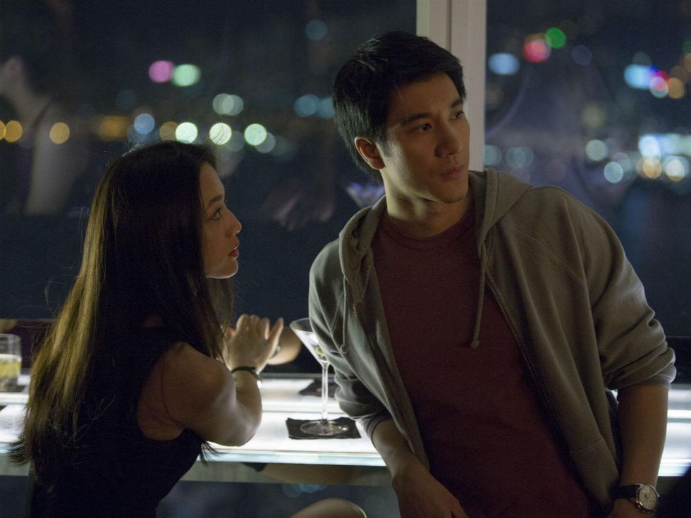 Tang Wei and Leehom Wang in Blackhat