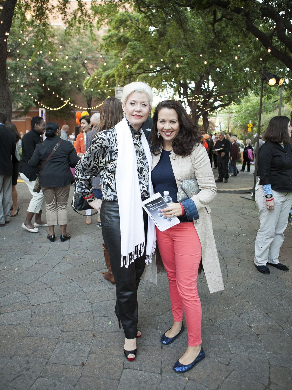 Tanya Roberts, Halina von Kempski Rakoszyn, TACA, Party on the Green