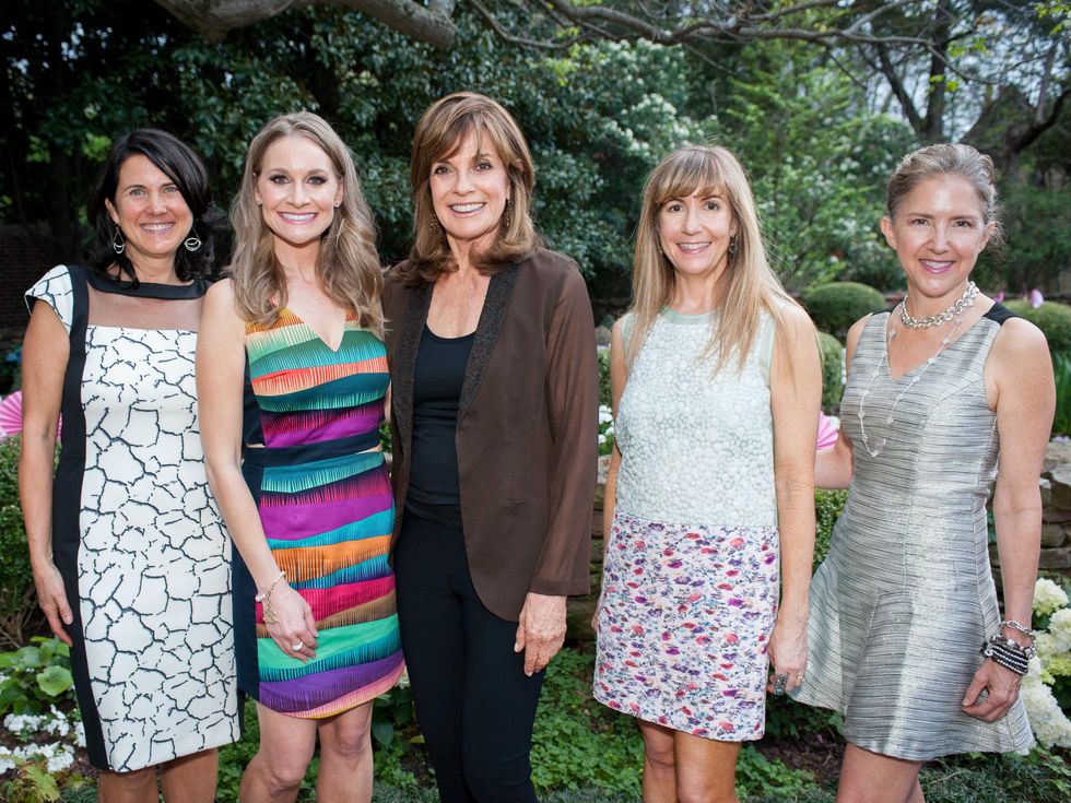 Tara Lewis, Maggie Kipp, Linda Gray, Nancy Carlson, Sharron Hunt, DCT Girls Party