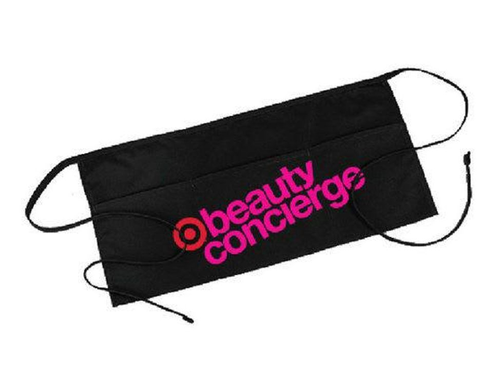 Target Beauty Concierge apron
